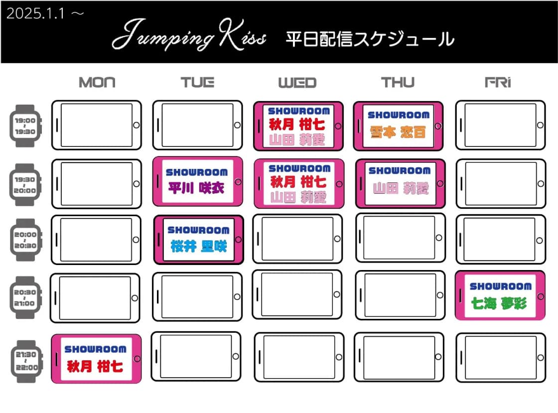 2025年1月分『アイドル法人・ジャンキス学園&JK学園・配信&ネット 2025年1月分『アイドル法人・ジャンキス学園&JK学園・配信&ネット